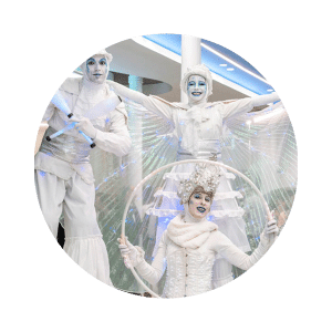 Animación con artistas para eventos corporativos en Zaragoza