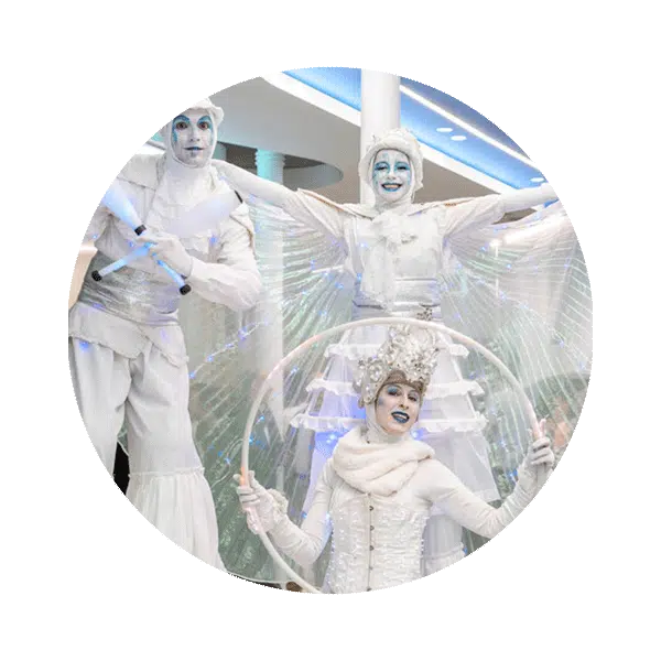Animación con artistas para eventos corporativos en Zaragoza