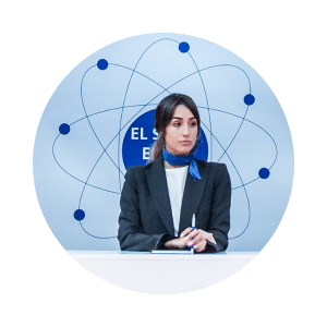 Azafata profesional para eventos y congresos en Zaragoza