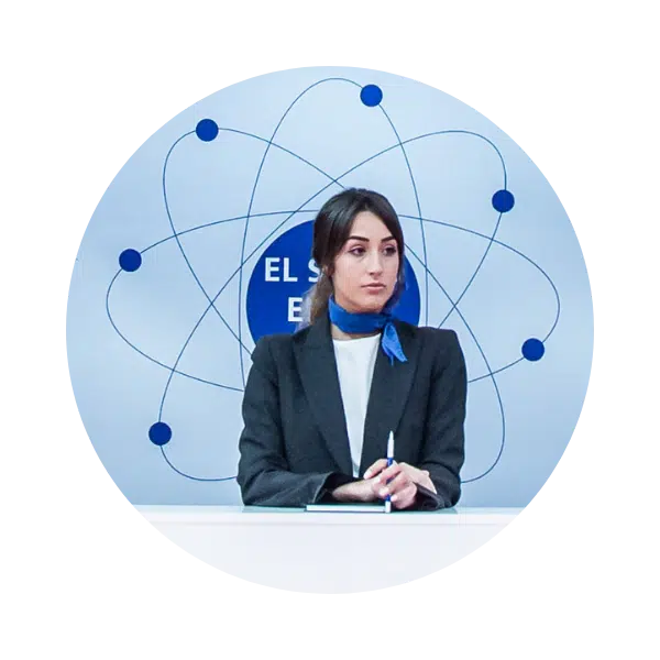 Azafata profesional para eventos y congresos en Zaragoza