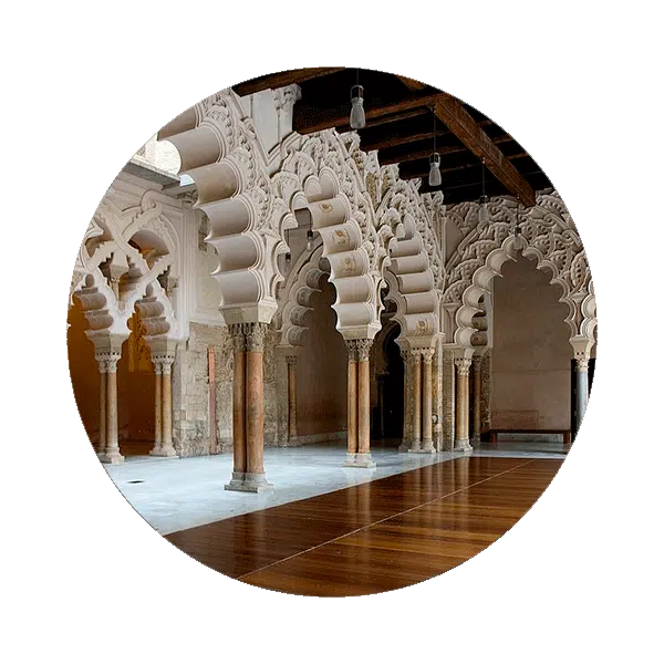 Espacio para eventos con decoración árabe en Zaragoza