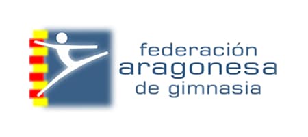 Logotipo federación aragonesa de gimnasia